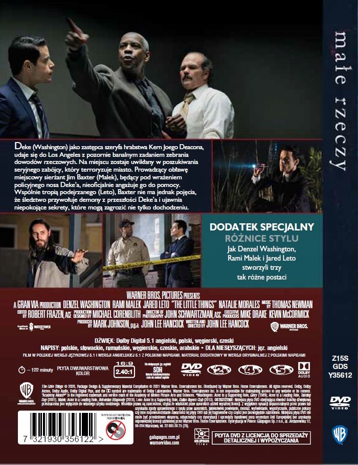 MAŁE RZECZY (DVD) Gatunek science fiction