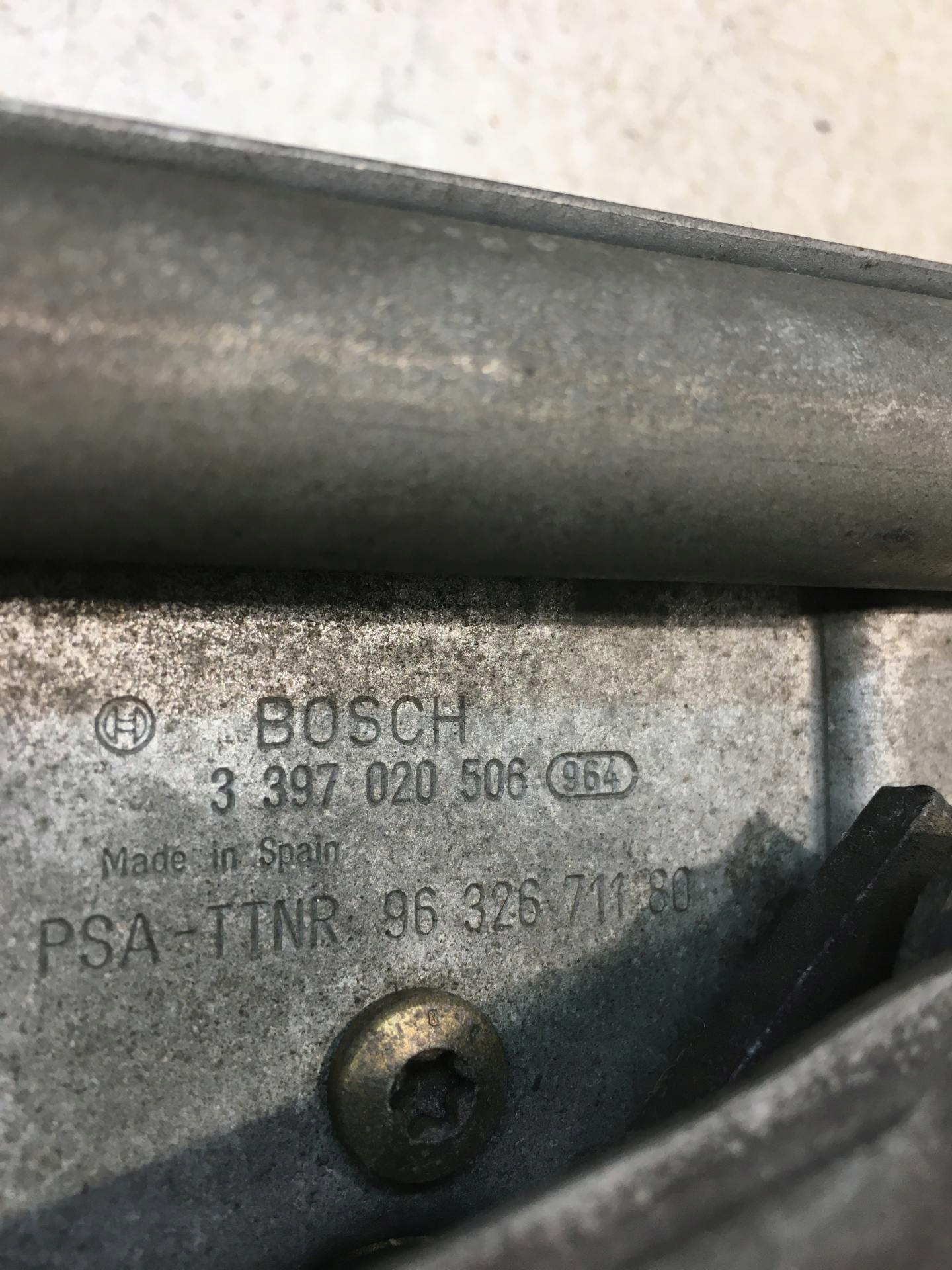 mechanism WYCIERCZEK front C5 and 3397020506