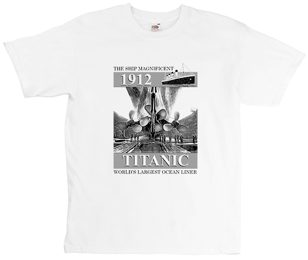 

koszulka Poduszka titanic tytanik statek WYBÓRóżne