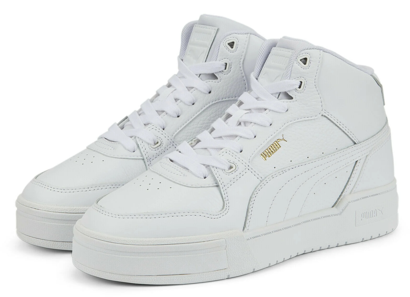 Pánské sportovní boty Puma Ca Pro Mid 40,5 Bílé vysoké kožené tenisky