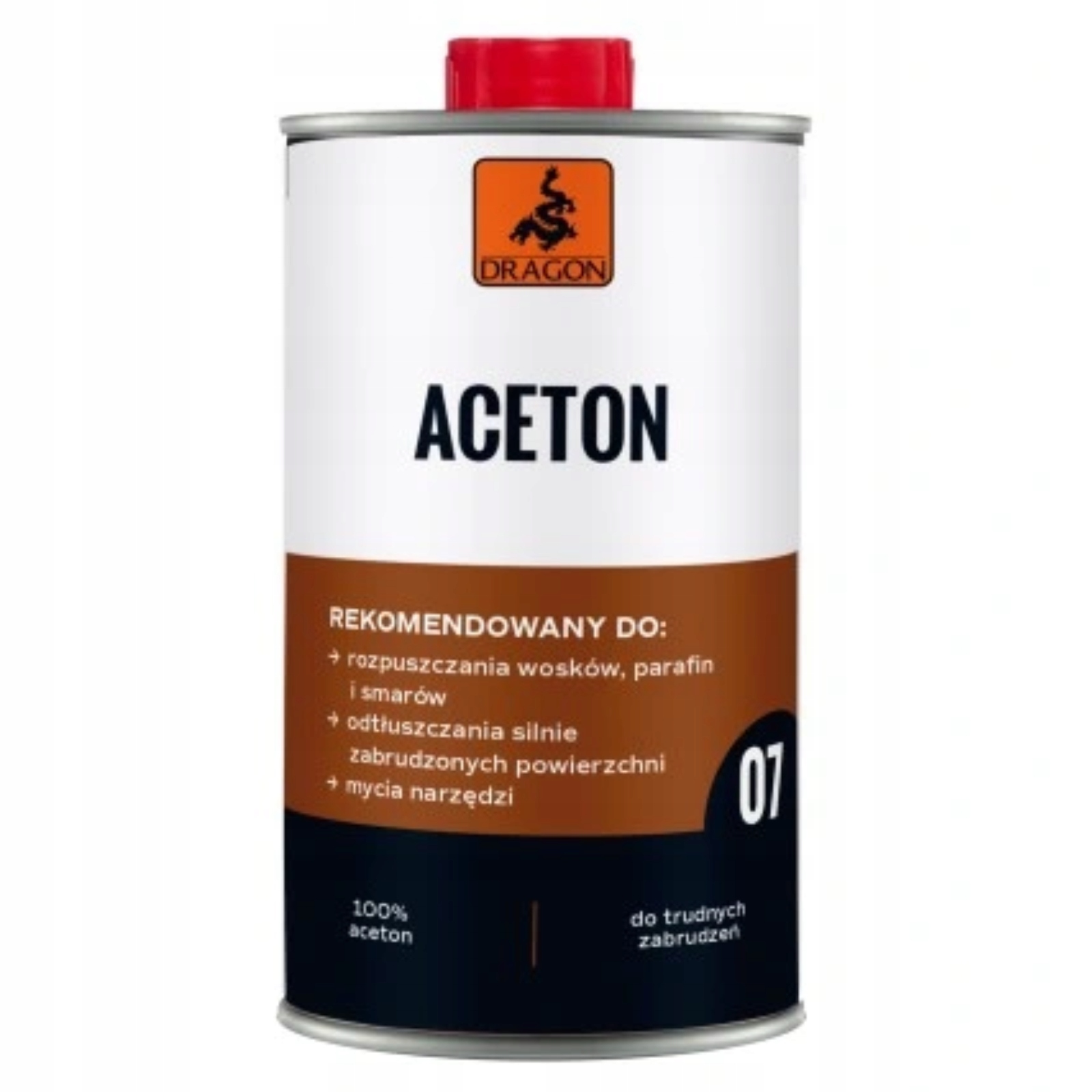 Aceton Techniczny Dragon 500 ML Rozpuszczalnik Zmywacz