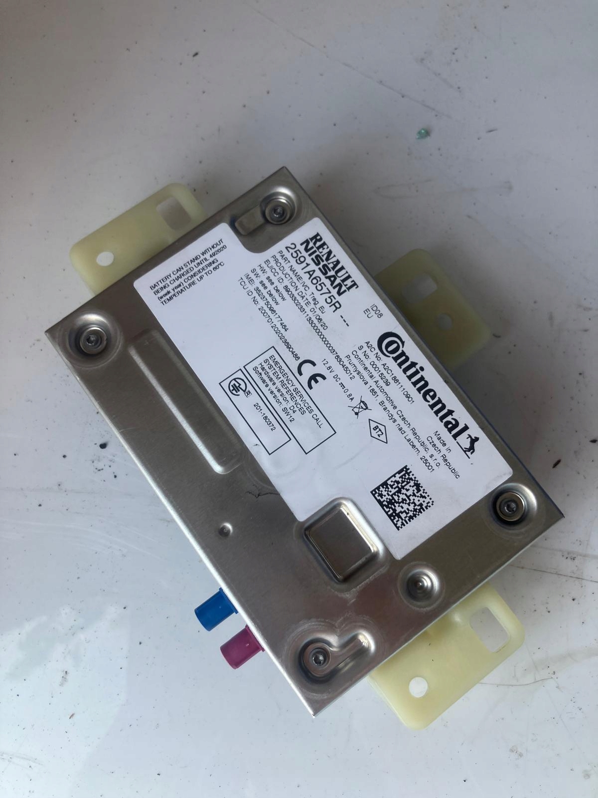 Module BLUETOOTH RENAULT CLIO V CAPTUR II 2591A6575R
