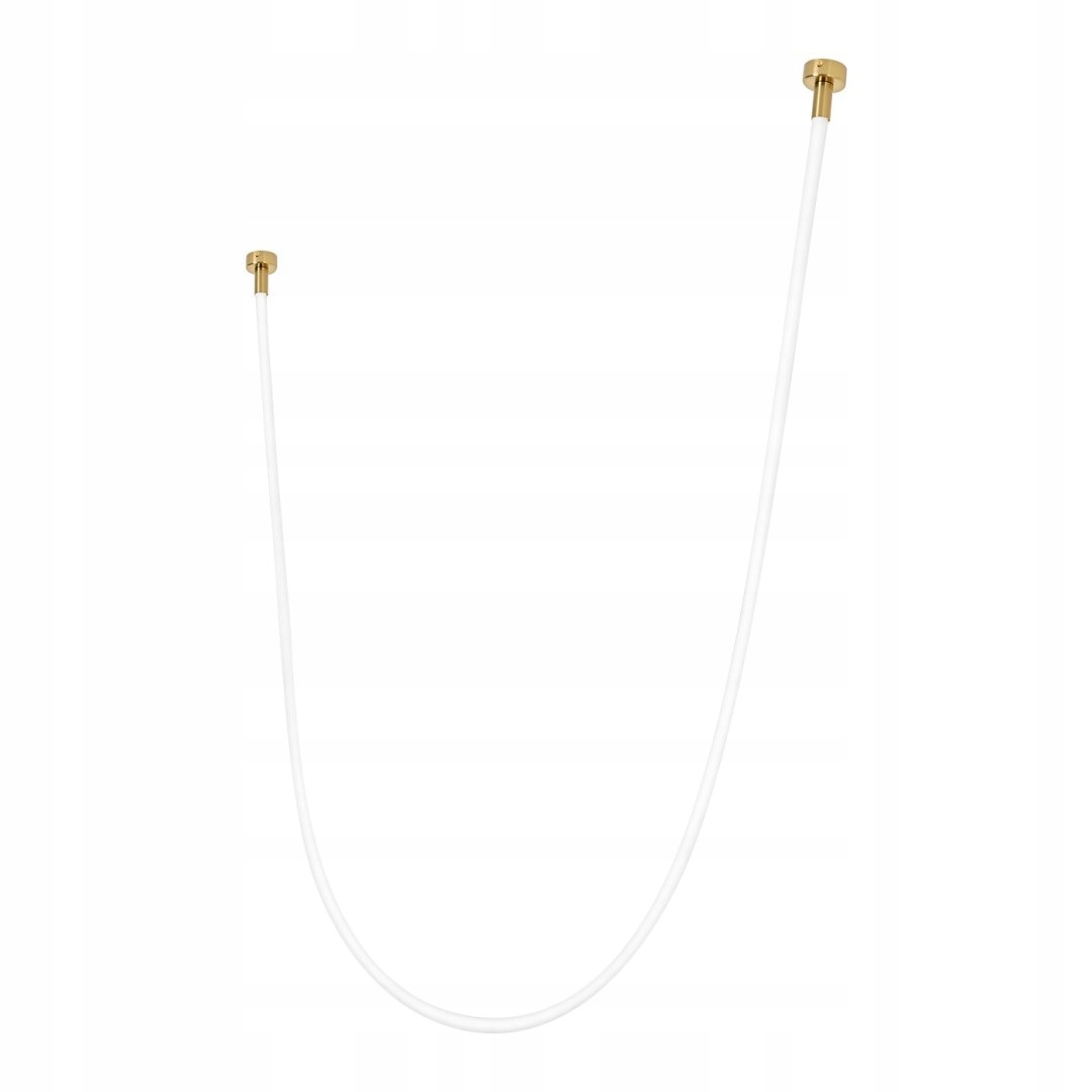 Light Prestige Lampa wisząca Rope Light 3M 1xLED biały/złoty LP-642/3M -