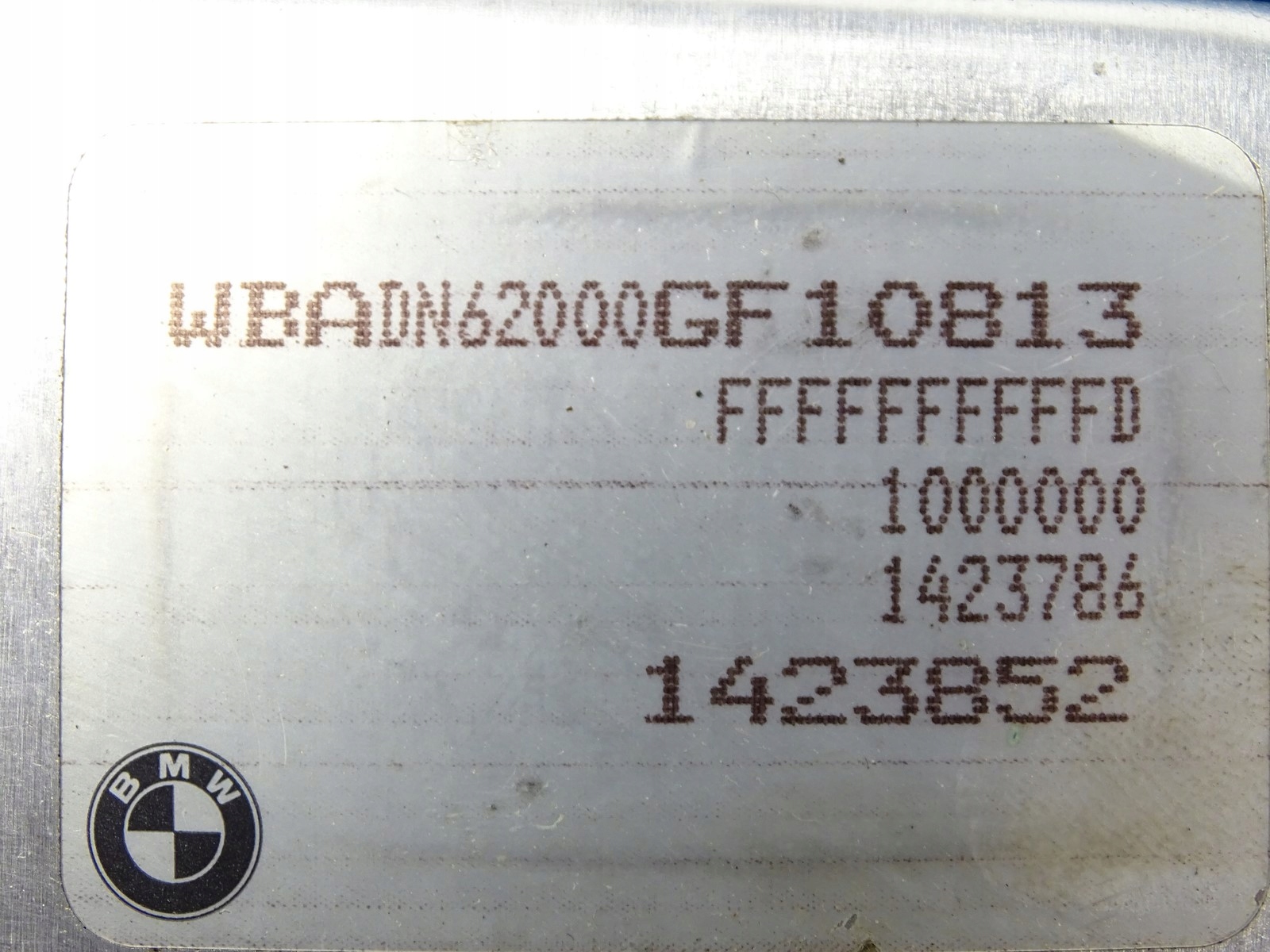 Computer Bedienteil Getriebe getriebe BMW E38 E39 0260002564