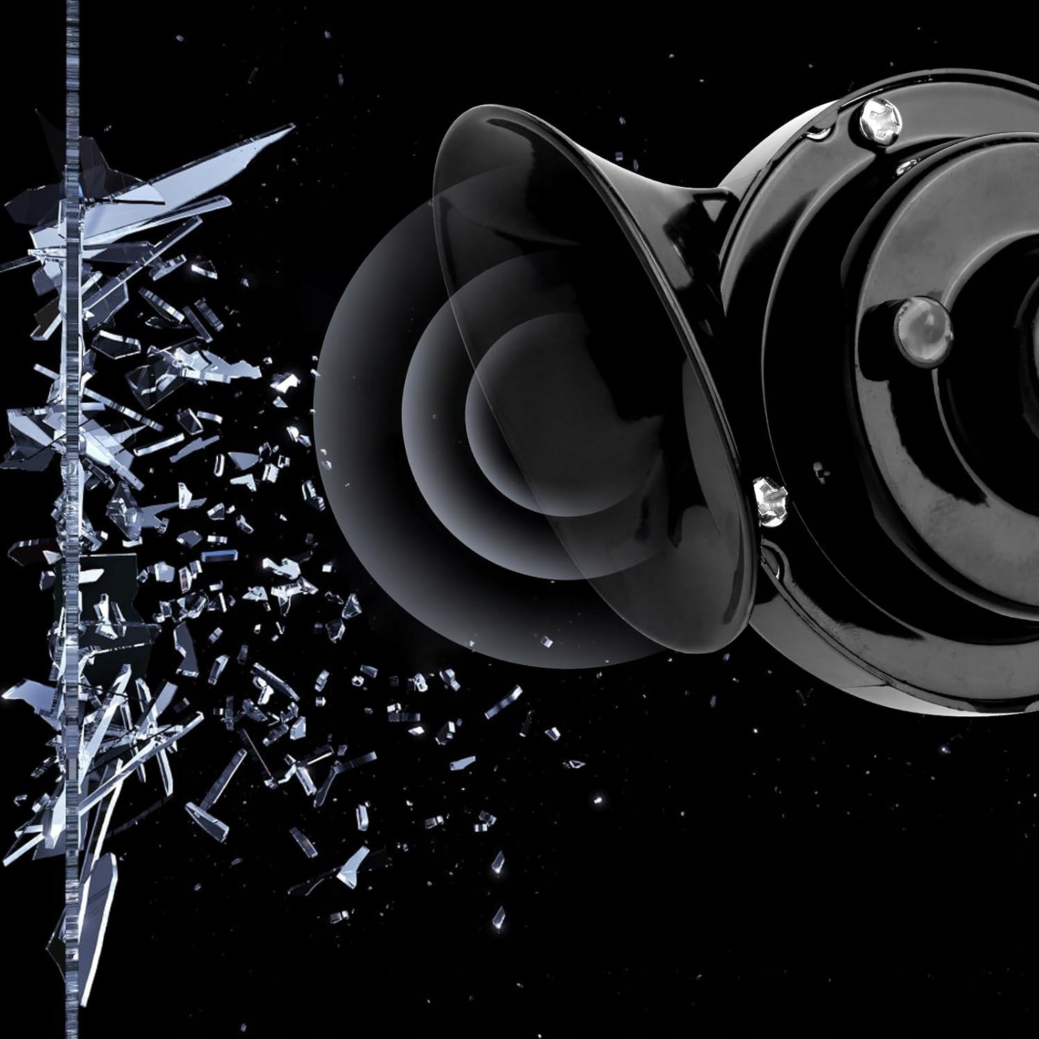 DWUKOLOROWY KLAKSON SAMOCHODOWY, 2 SZT. 300 DB SUPER GŁOŚNY KLAKSON 12V Typ samochodu 4x4/SUV Samochody ciężarowe Samochody dostawcze Samochody osobowe