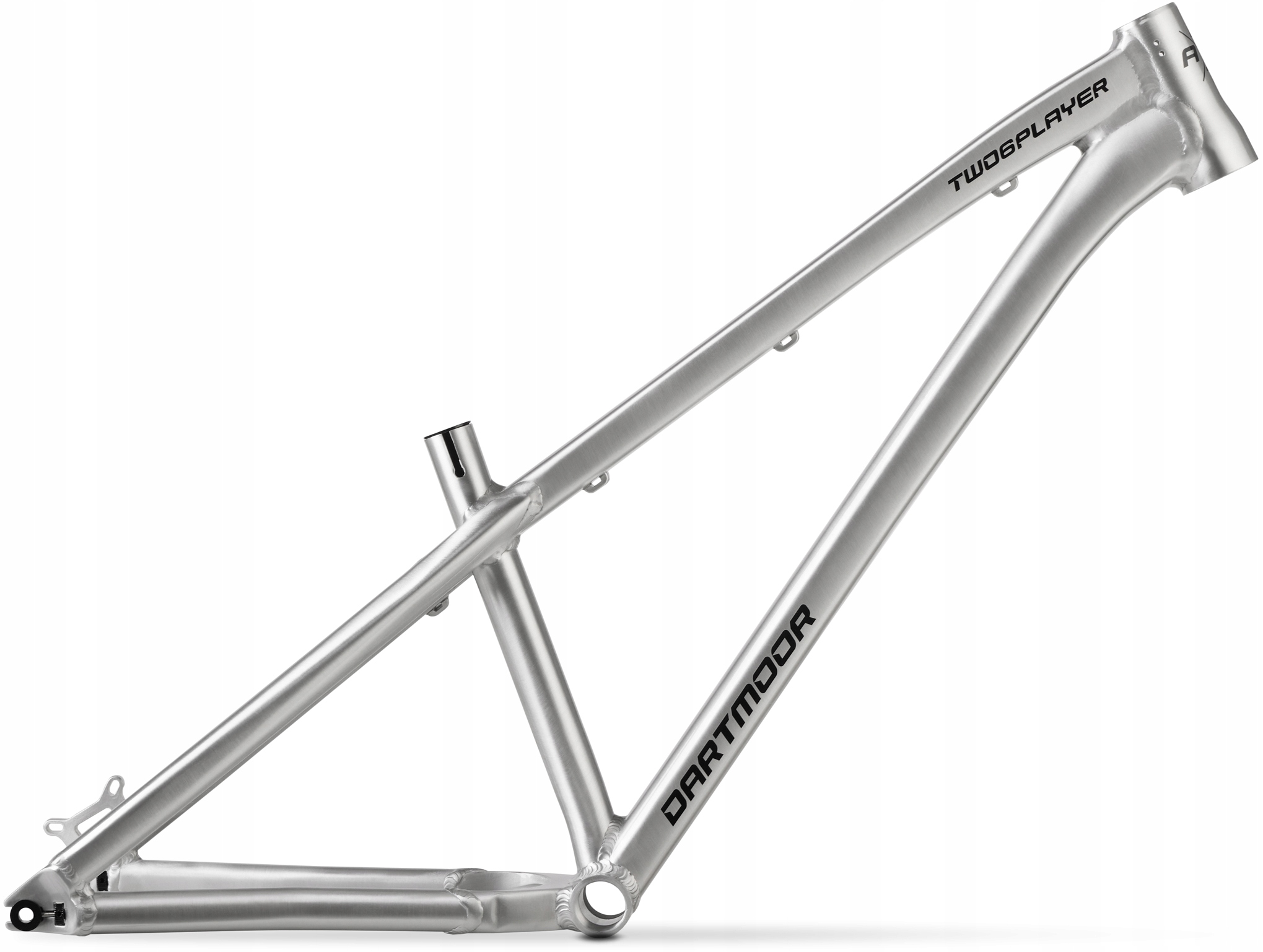 Rám Dartmoor Two6Player Pro 26'' Brushing Silver vel. M Dirt Pump