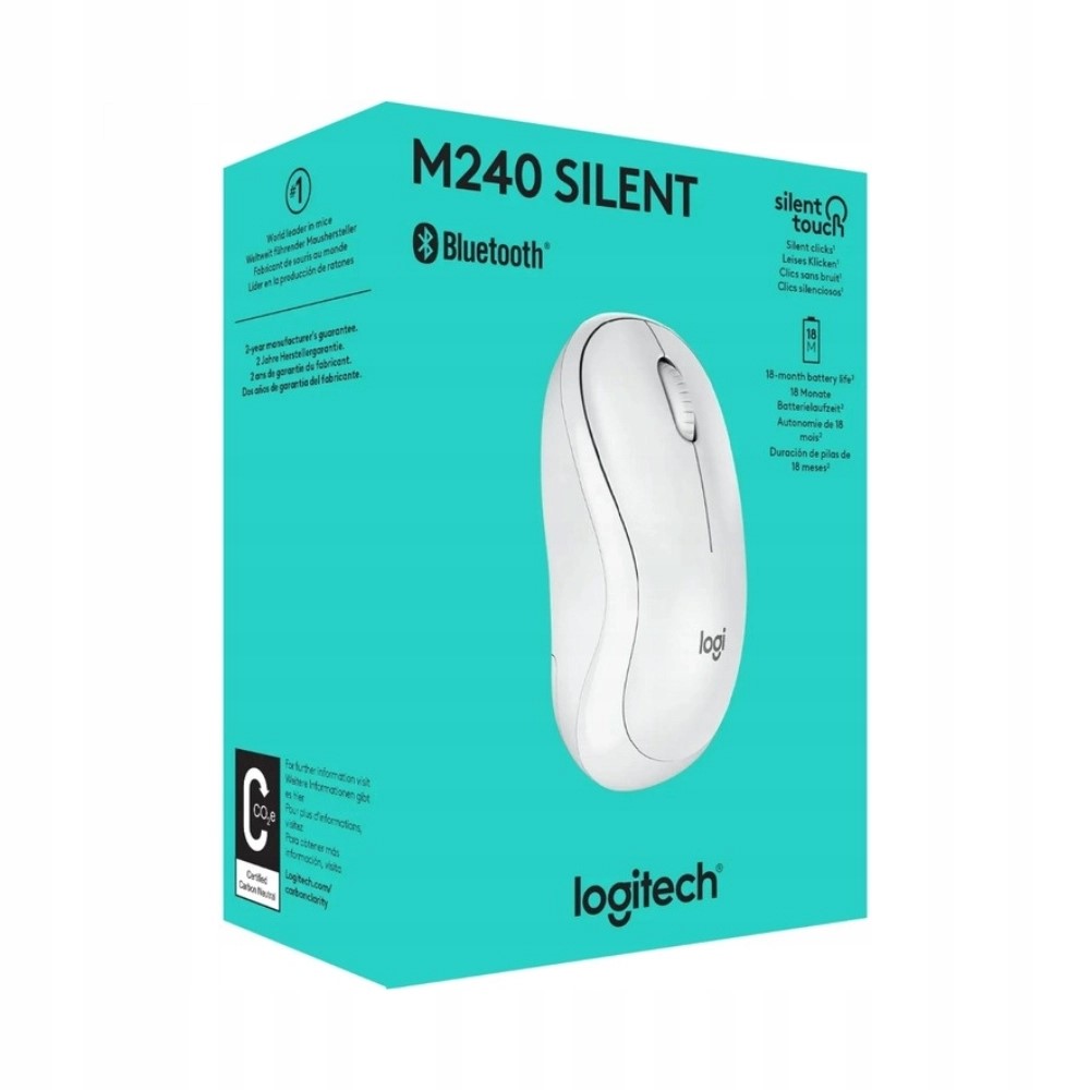 Mysz Logitech M240 White -910-007120