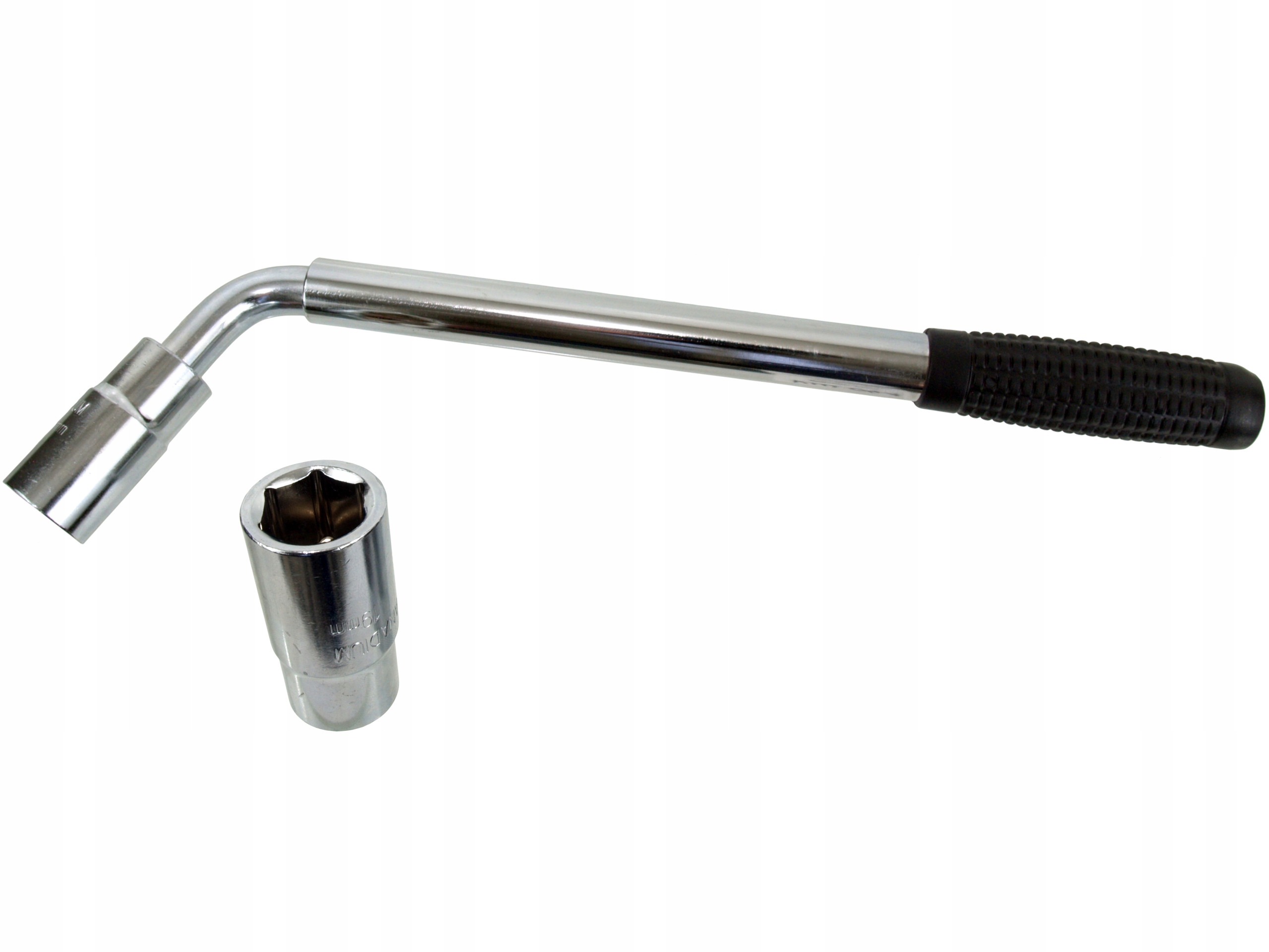 Klucz do kół samochodowych 17 / 19 mm teleskopowy