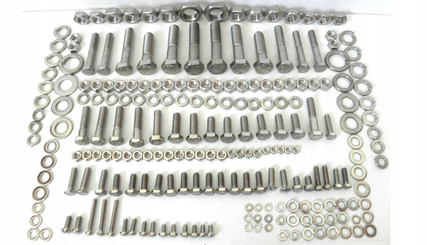 Komplet śrub Karoserii Wsk M06B3 nierdzewne