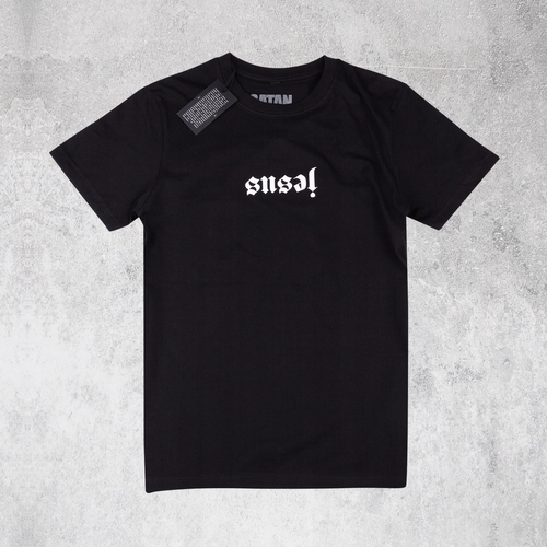 Tričko Holy Blvk Inverted Jesus vel. XL Print Premium