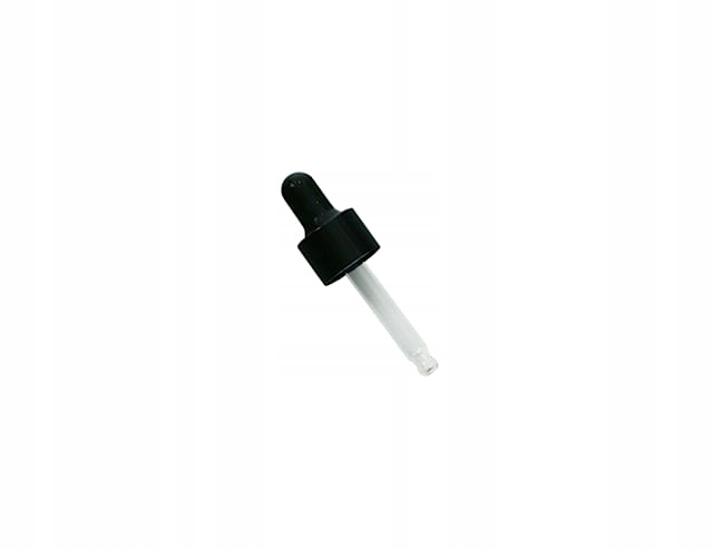 

Pipeta zakraplacz do butelek 10ml Fi18 czarna