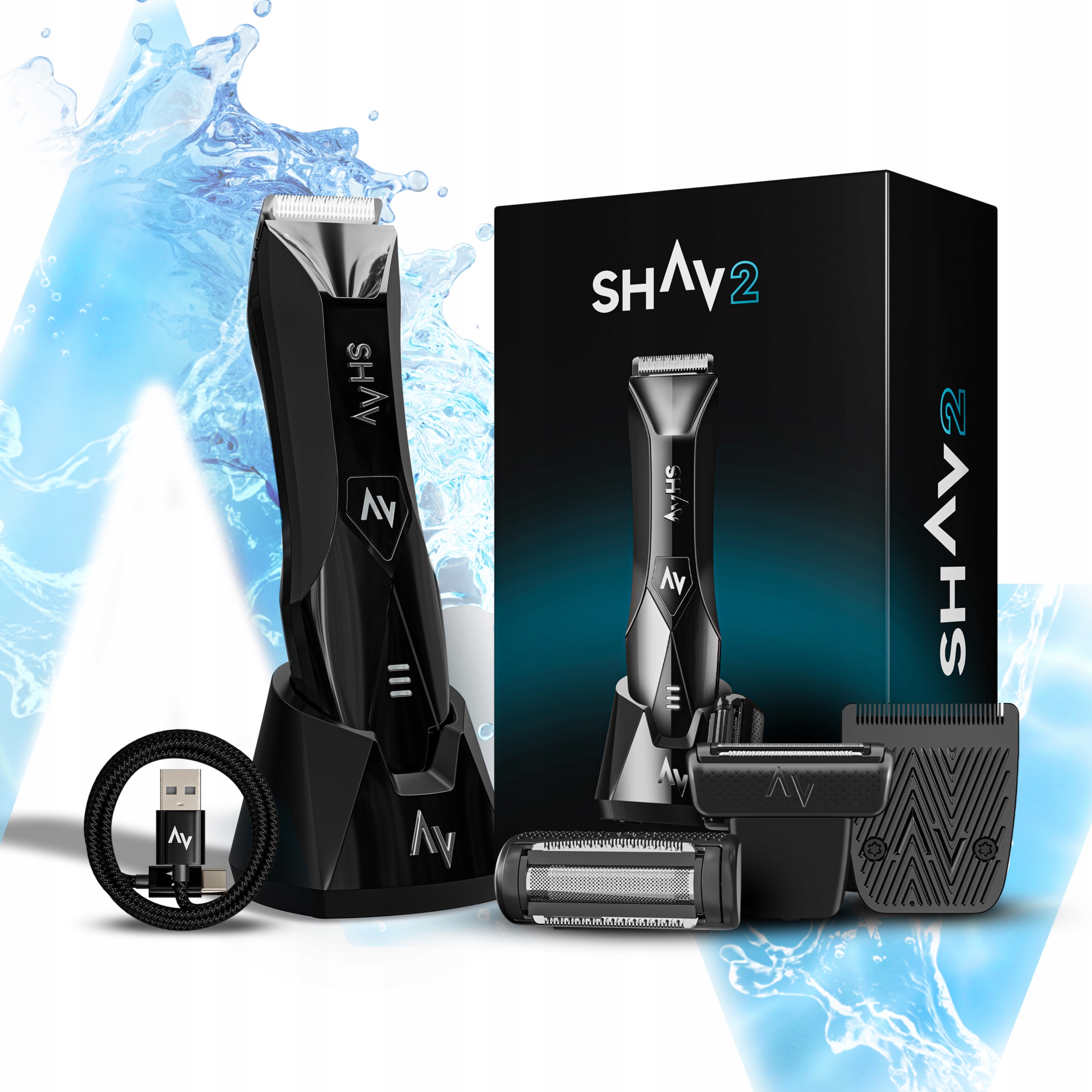 Shav 2 Holicí Strojek na stříhání vlasů Soutěž Zlatý Štáb