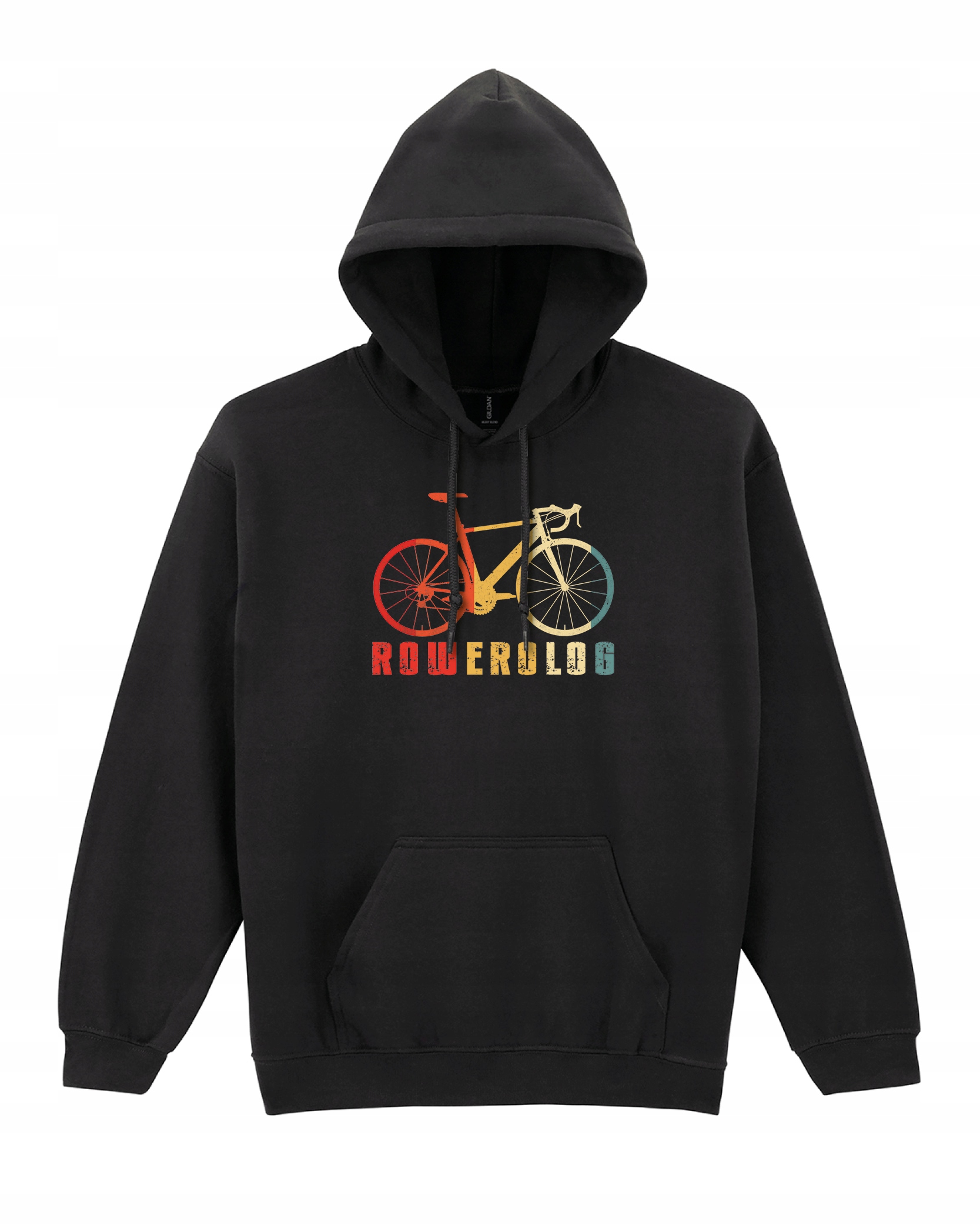 Mikina Cyklolog pro cyklistu a cyklistiku na kolo Černá XL