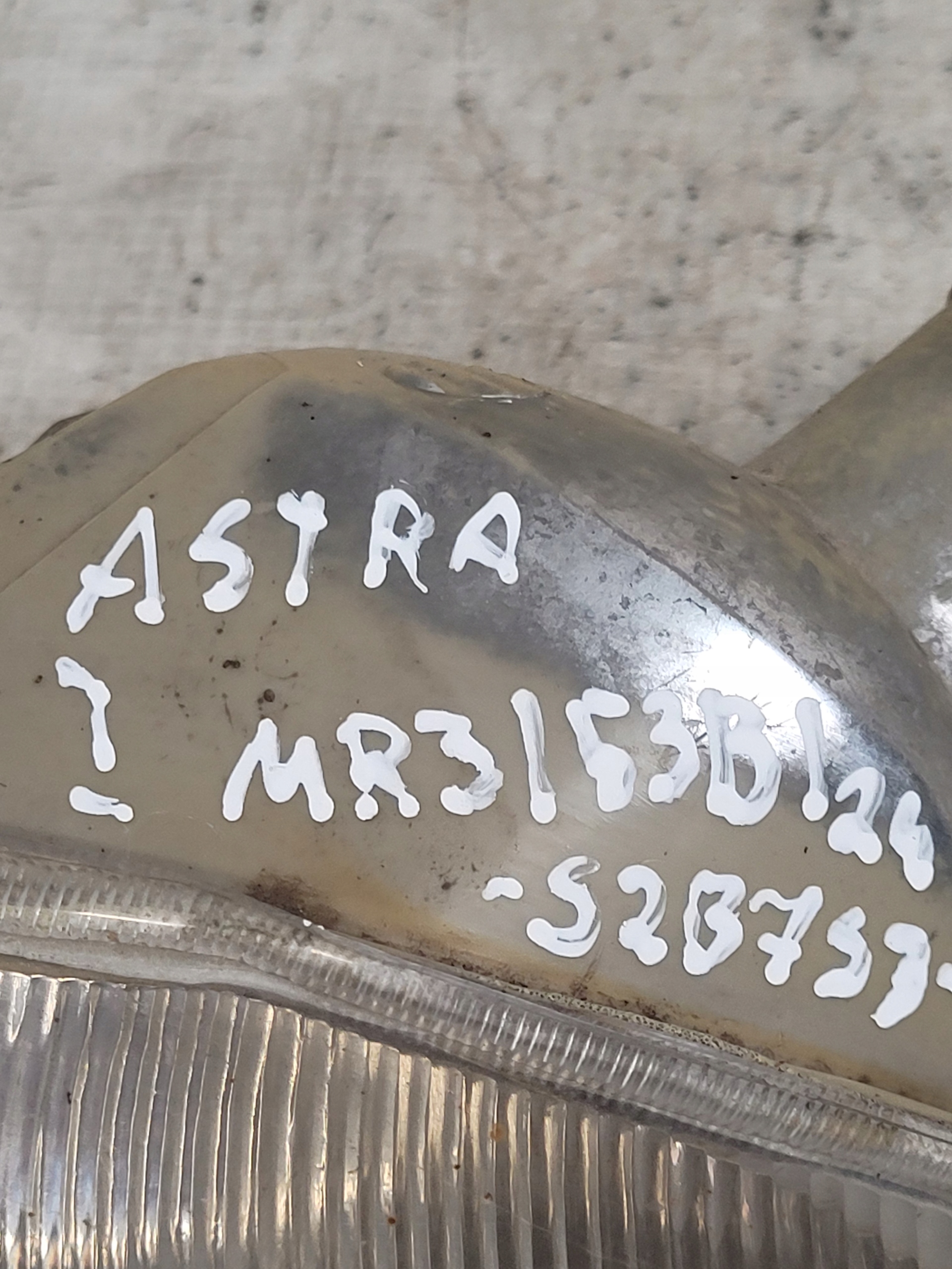 indicator left front OPEL ASTRA F and