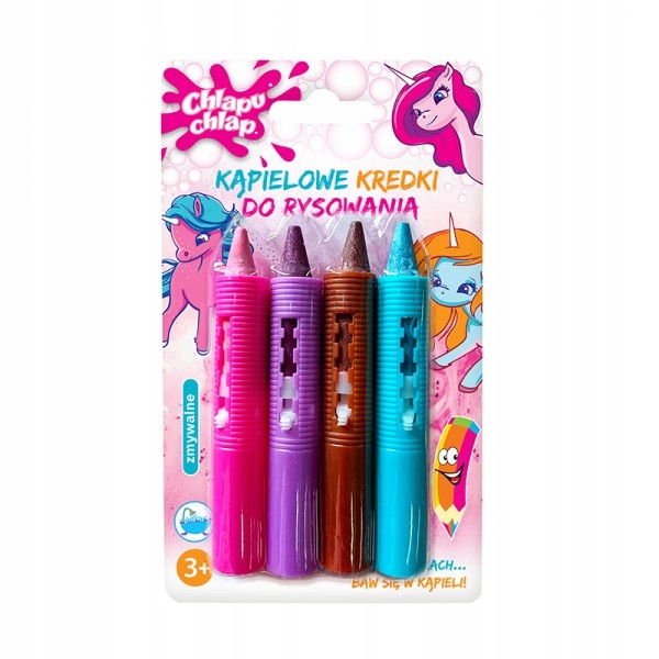 

Chlapu Chlap Kąpielowe kredki do rysowania