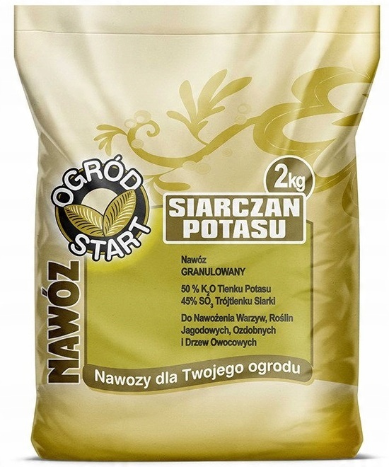 

Nawóz Siarczan Potasu Granulowany Uniwersalny 2KG