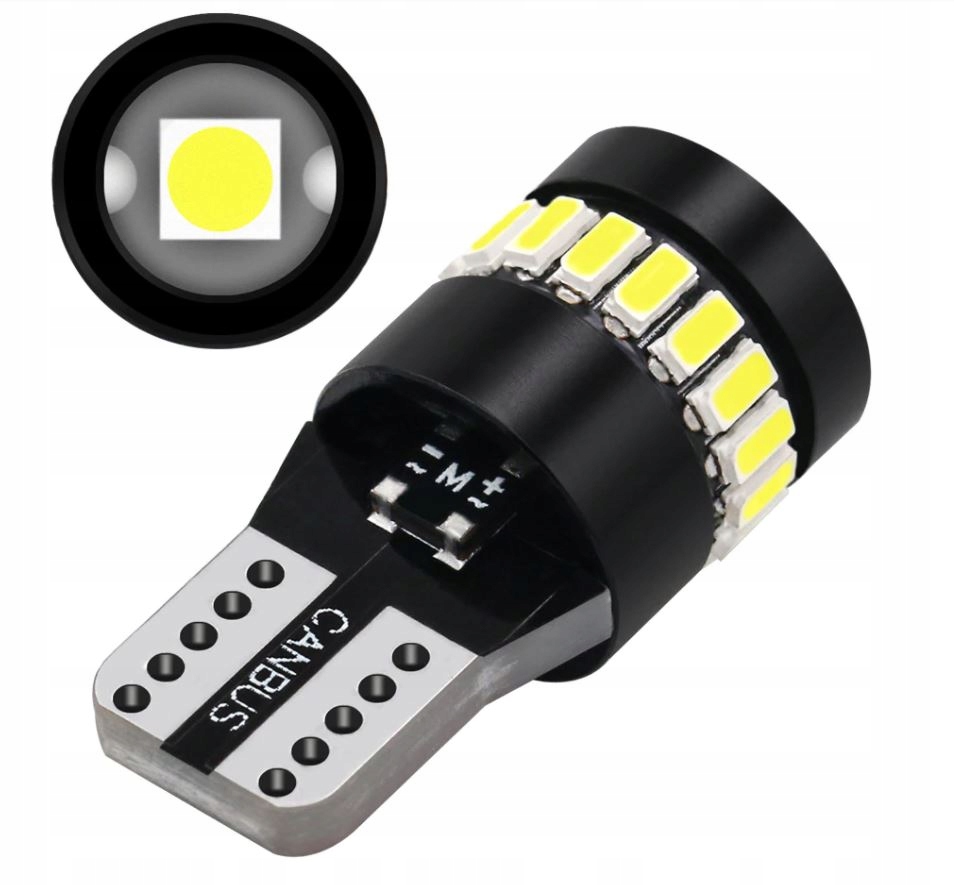 

Żarówka 19 diod Led W5W Smd T10 Canbus Jakość