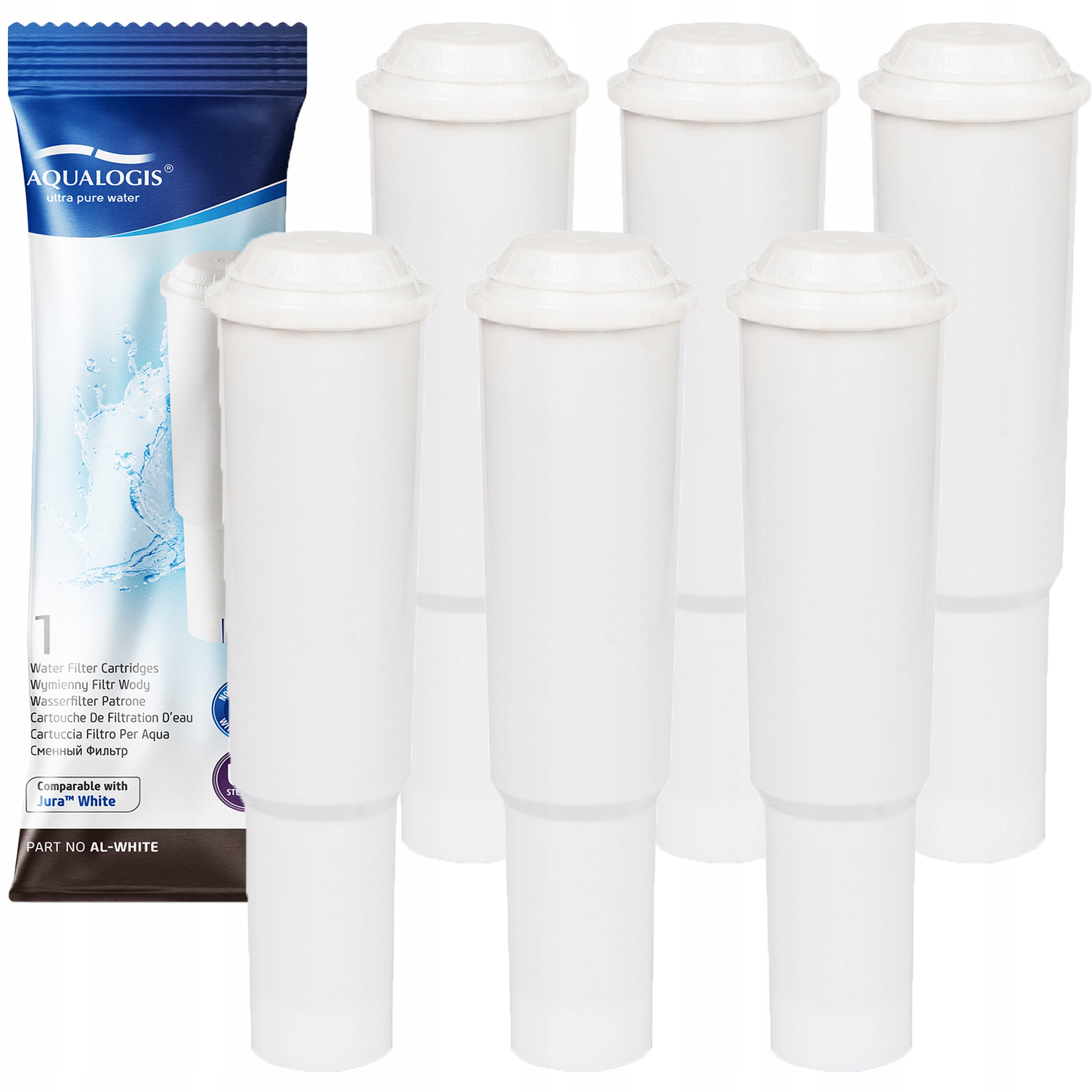 Zamiennik Filtr Jura Claris White Impressa Venezia Filtr do wody 6szt.