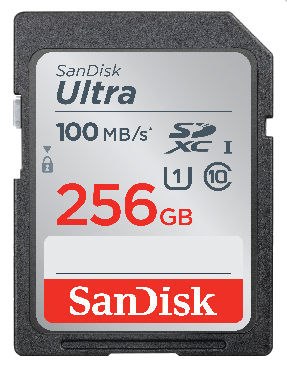 Sandisk Karta Sandisk Ultra Sdxc 256GB 100MB/s