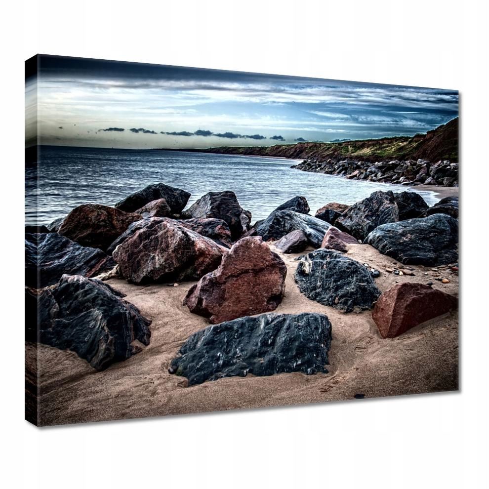 

Obrazy 50x40 Plaża z kamieniami