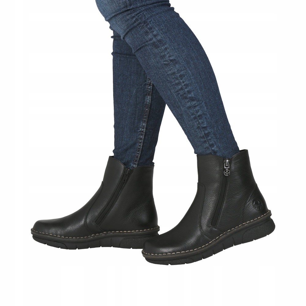 Dámské kotníkové boty na platformě Rieker , vel 37