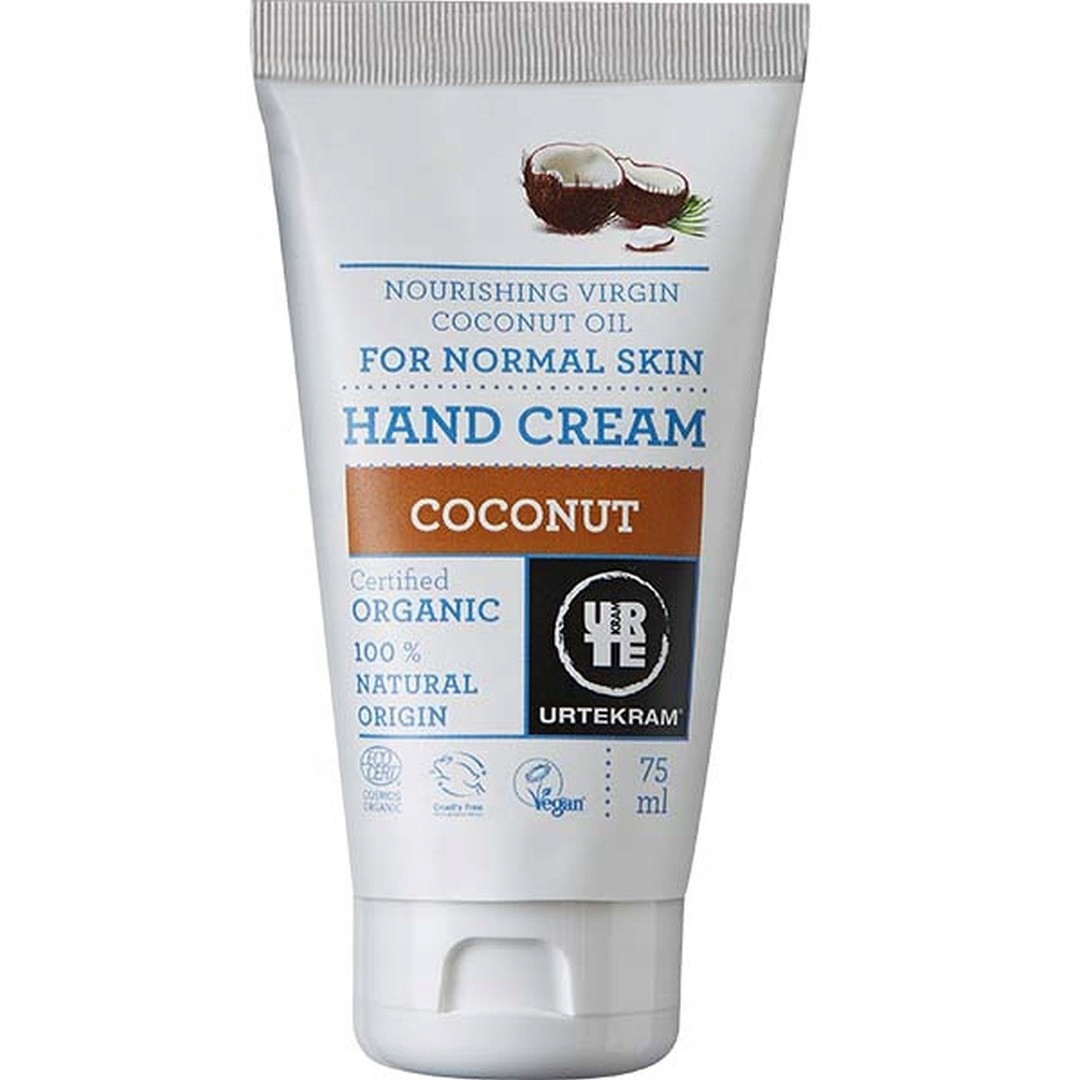 

Krem do rąk kokosowy Bio 75 ml (urtekram) Urtekram