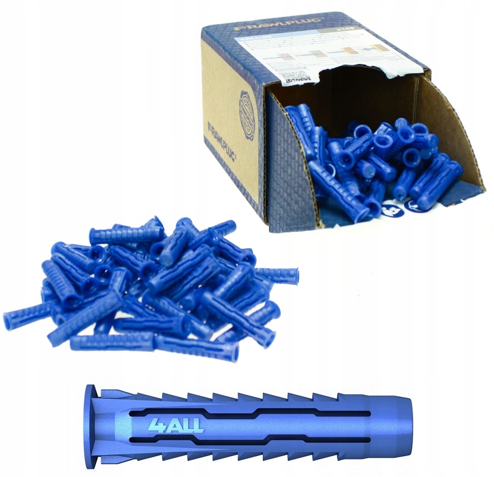 

Rawlplug Kołek Kołki Rozporowe 4ALL 5x25mm 100szt.