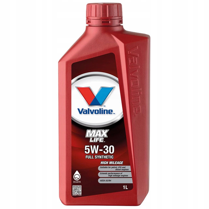 VALVOLINE MAXLIFE 5W30 OLEJ SILNIKOWY 5W-30 1L
