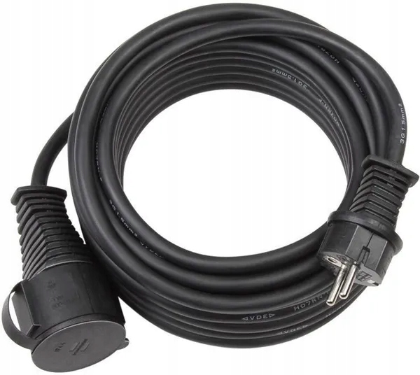 Przedłużacz czarny 3 x 2.5 mm² Brennenstuhl, 25 m