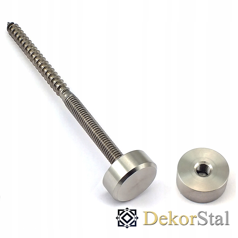 

Nakrętka do szkła ø 20 mm gwint M6 Inox 304 szlif