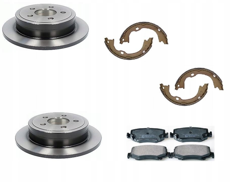 Kotouče Čelisti Jeep Wrangler III Jk 316MM 2006- Zadní Sada