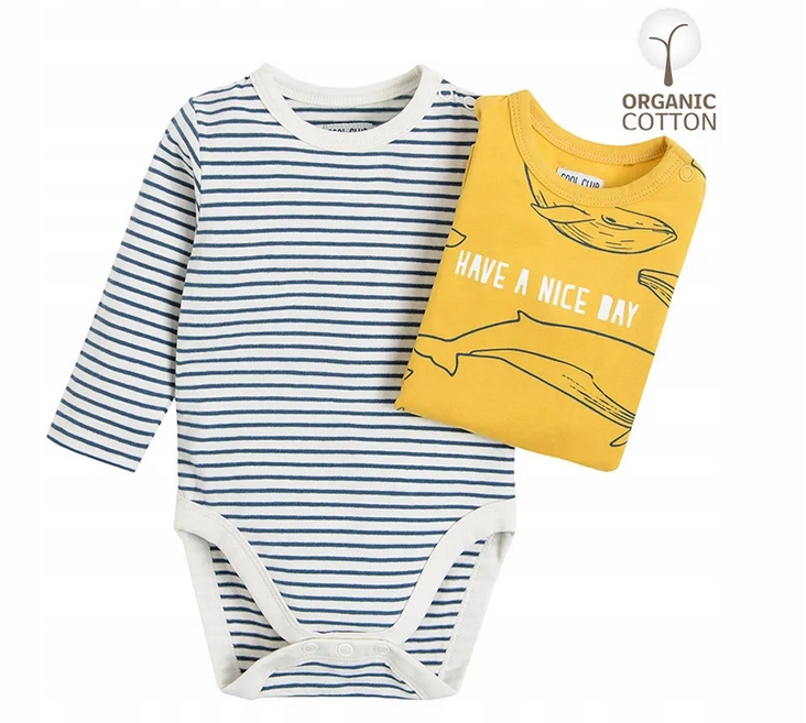 

Cool Club Body chłopięce 2 pack długi rękaw r. 86