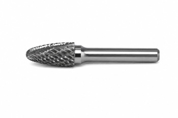 Exact kuželový rotační pilník zaoblený Rbf 16 mm forma F 72356