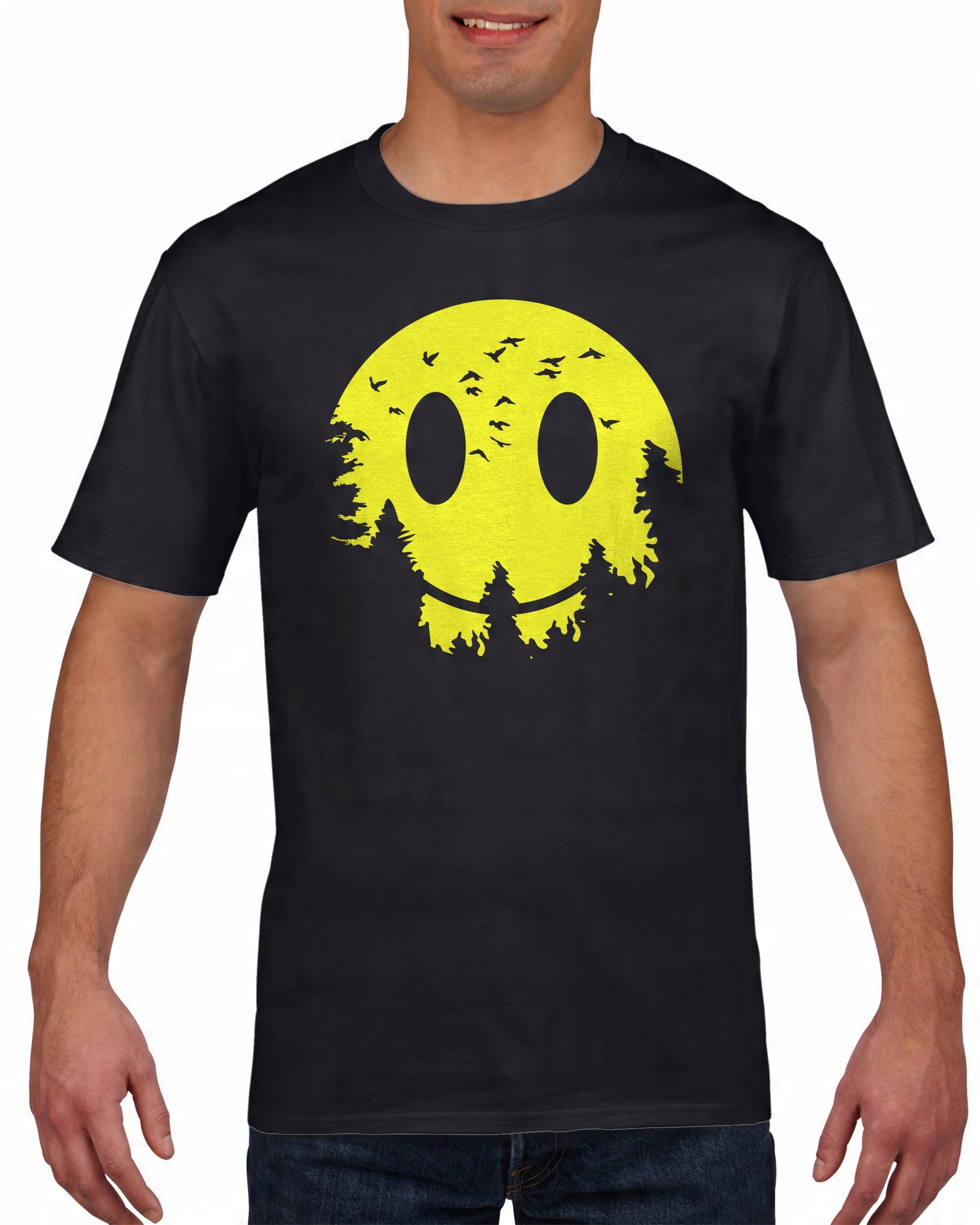 

Koszulka męska Smiley E T c L