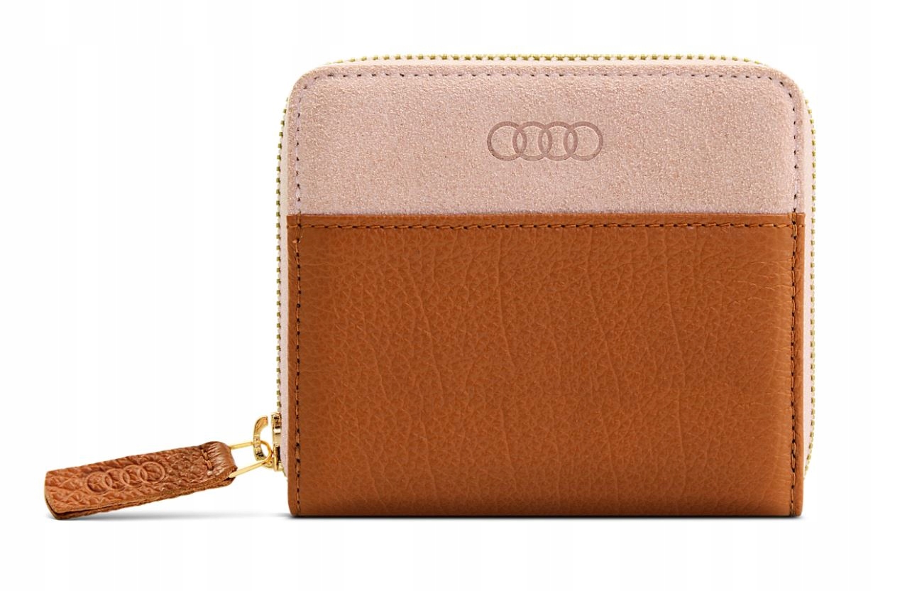 КОЖАНЫЙ КОШЕЛЕК ДЛЯ ЖЕНЩИН МАЛЕНЬКИЙ AUDI ОРИГИНАЛ