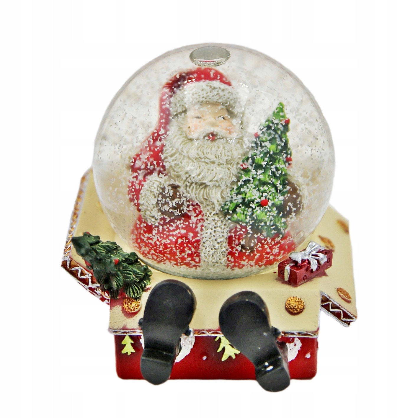 

Świąteczna kula Śnieżna Renifer z pudełka Figurka