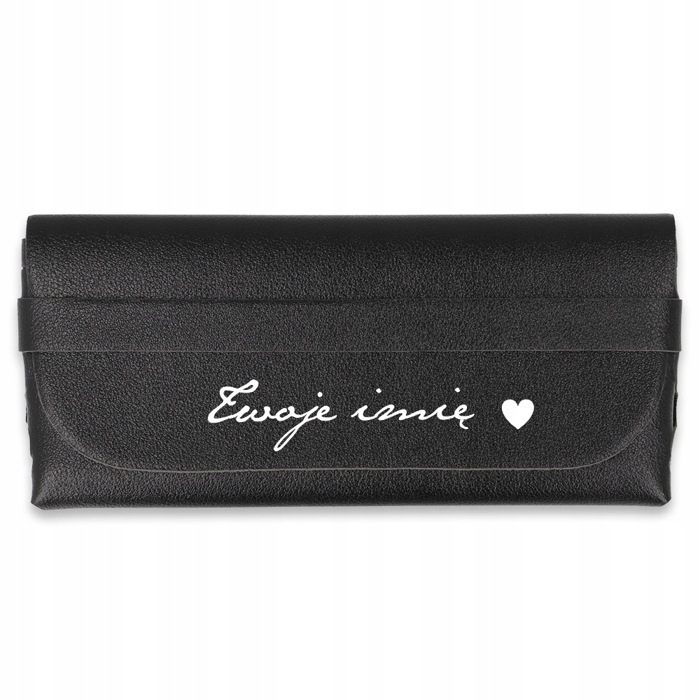 

Etui Czarne Na Okulary Przeciwsłoneczne Twoje Imię