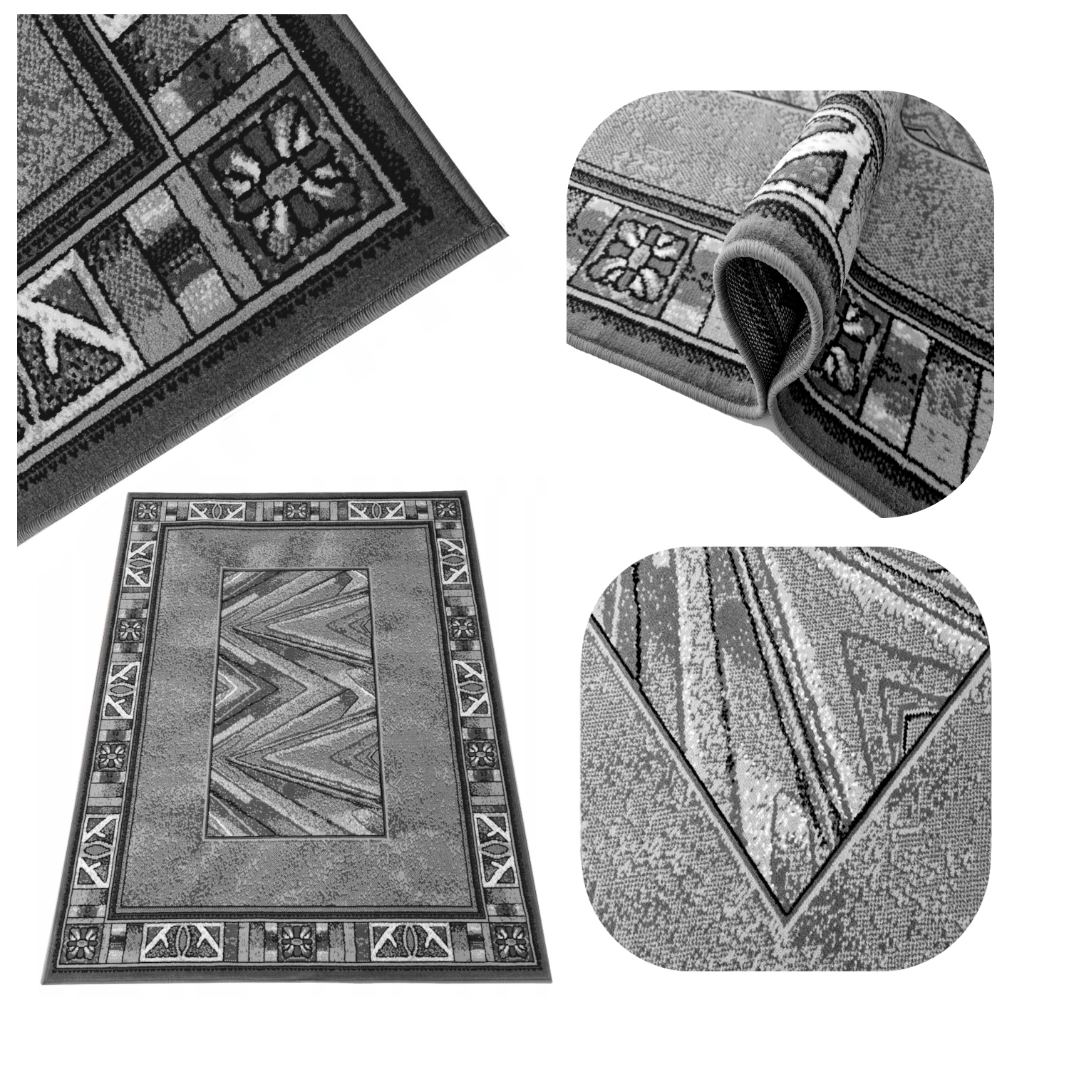 Dywan Klasyczny Kalt 140X190 Miękki Tkany Obszyty MIX Unikatowych Wzorów