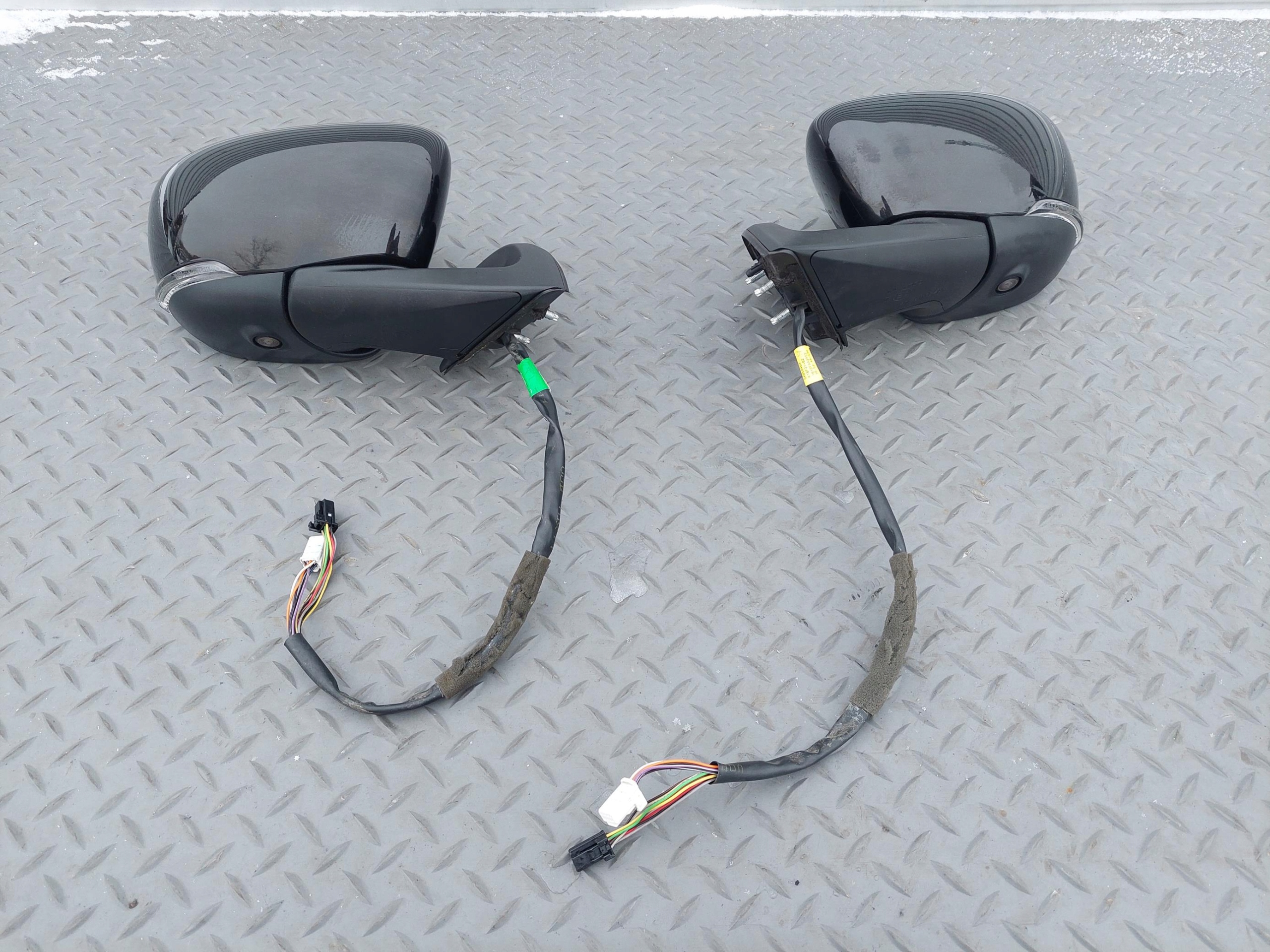 mirror left KAMERA 8+6 PIN 14 PIN NISSAN LEAF II ZE1