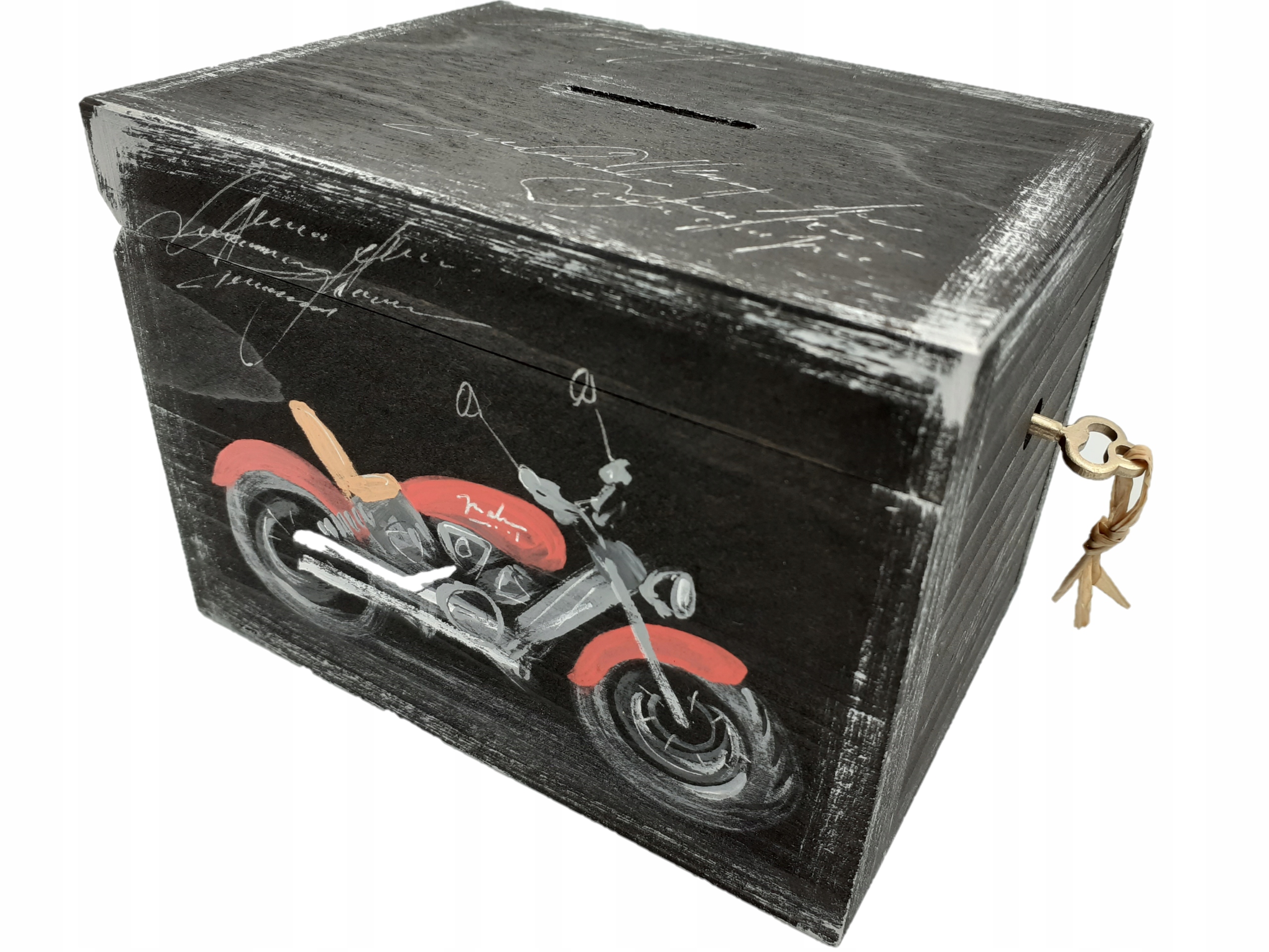 Pokladnička Pokladničky ručně malované Motor různé!!