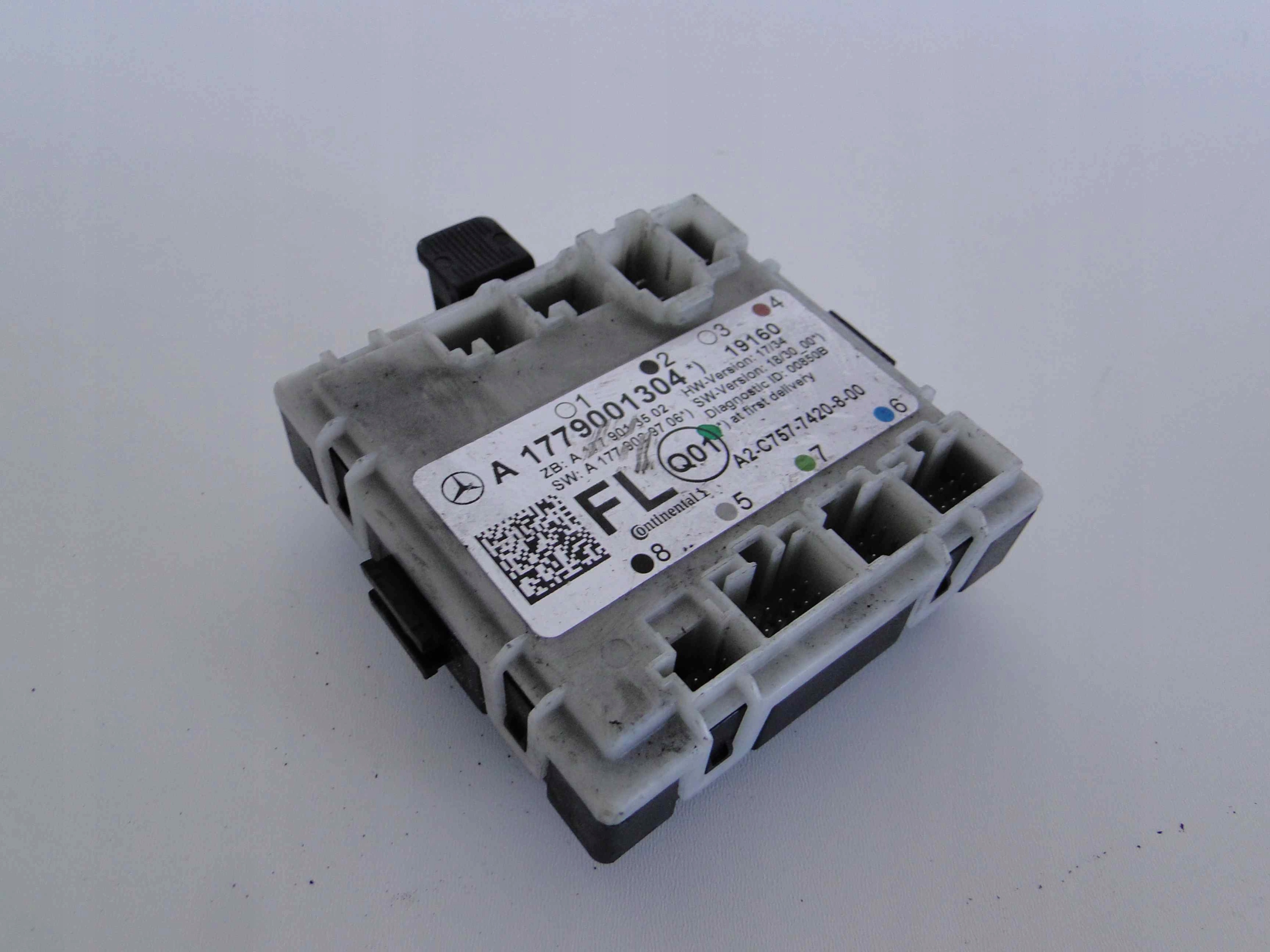 MERCEDES A KLASA 177 MODUŁ W DRZWI LEWE PRZEDNIE Numer katalogowy części A1779001304