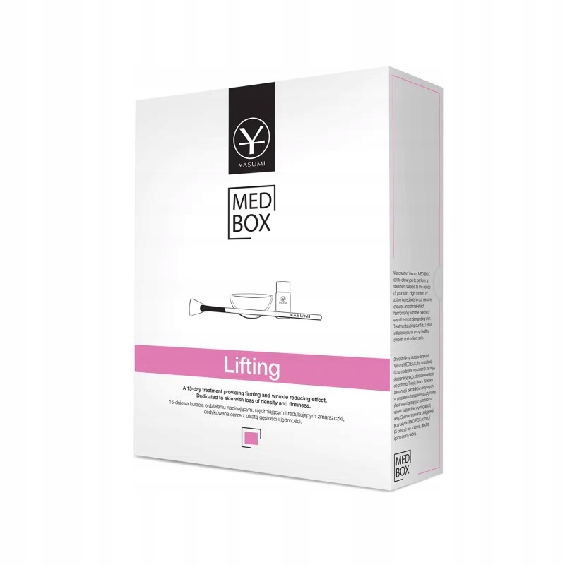 Yasumi Lifting Medbox zestaw ampułek o działaniu liftingującym 5 x 3 ml