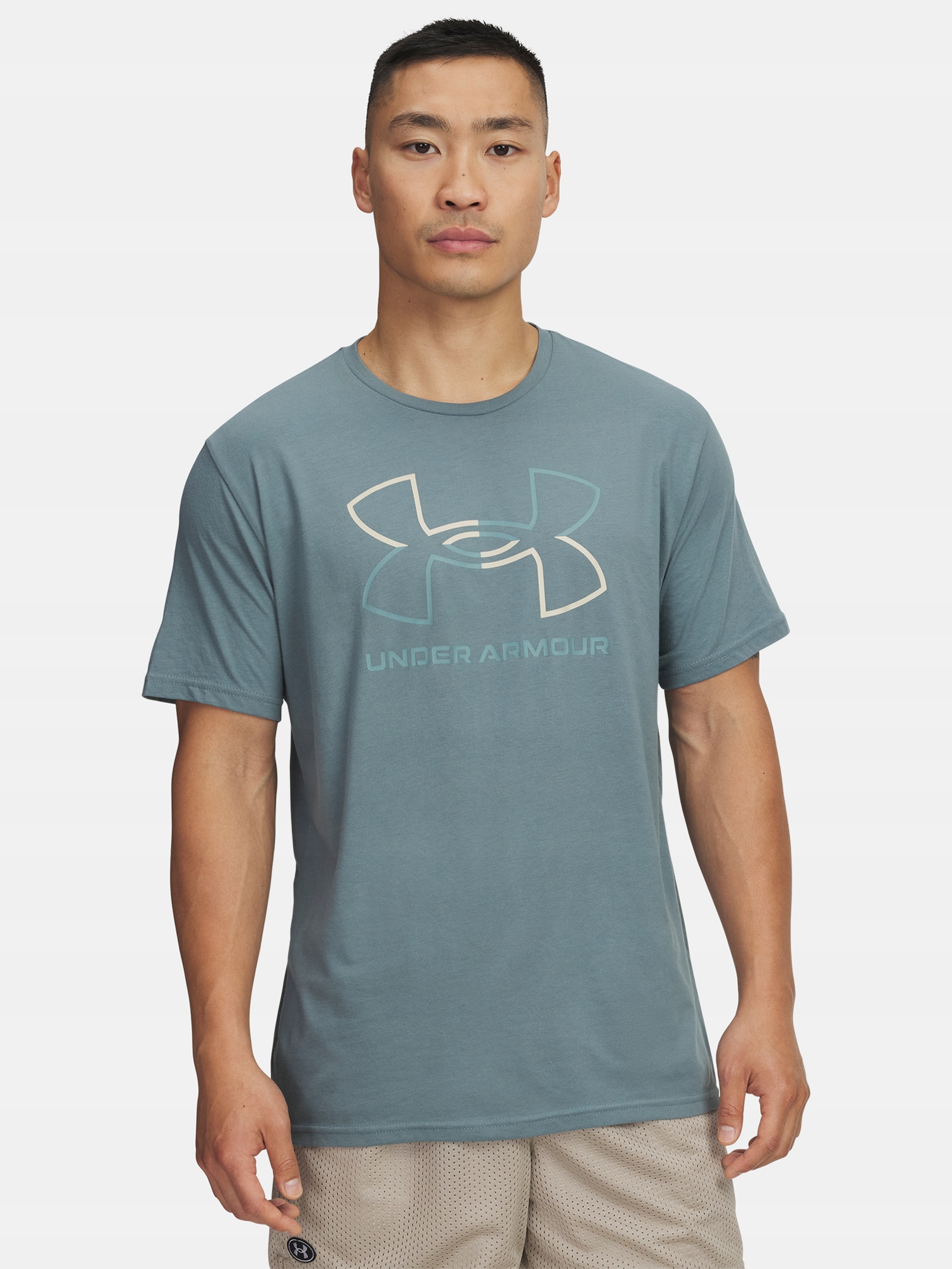 Pánské tričko Under Armour Ua Gl Foundation Update Ss-blu vel. S