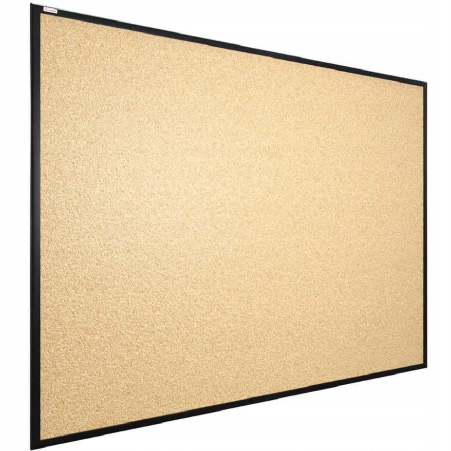 

Tablica korkowa 120x90 w czarnej drewnianej ramie