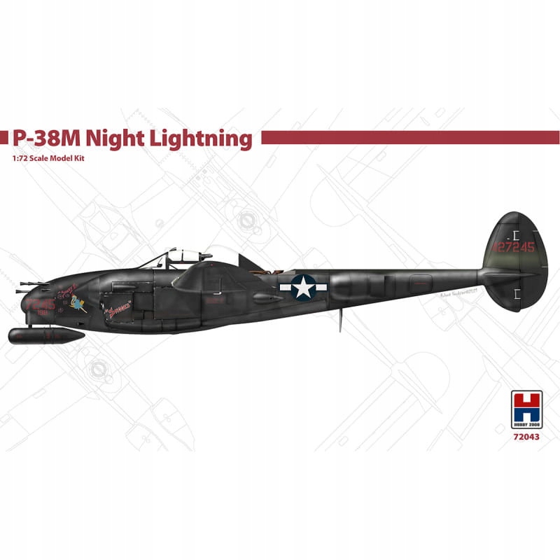 P-38M Noční blesk 1:72 Hobby 2000 72043