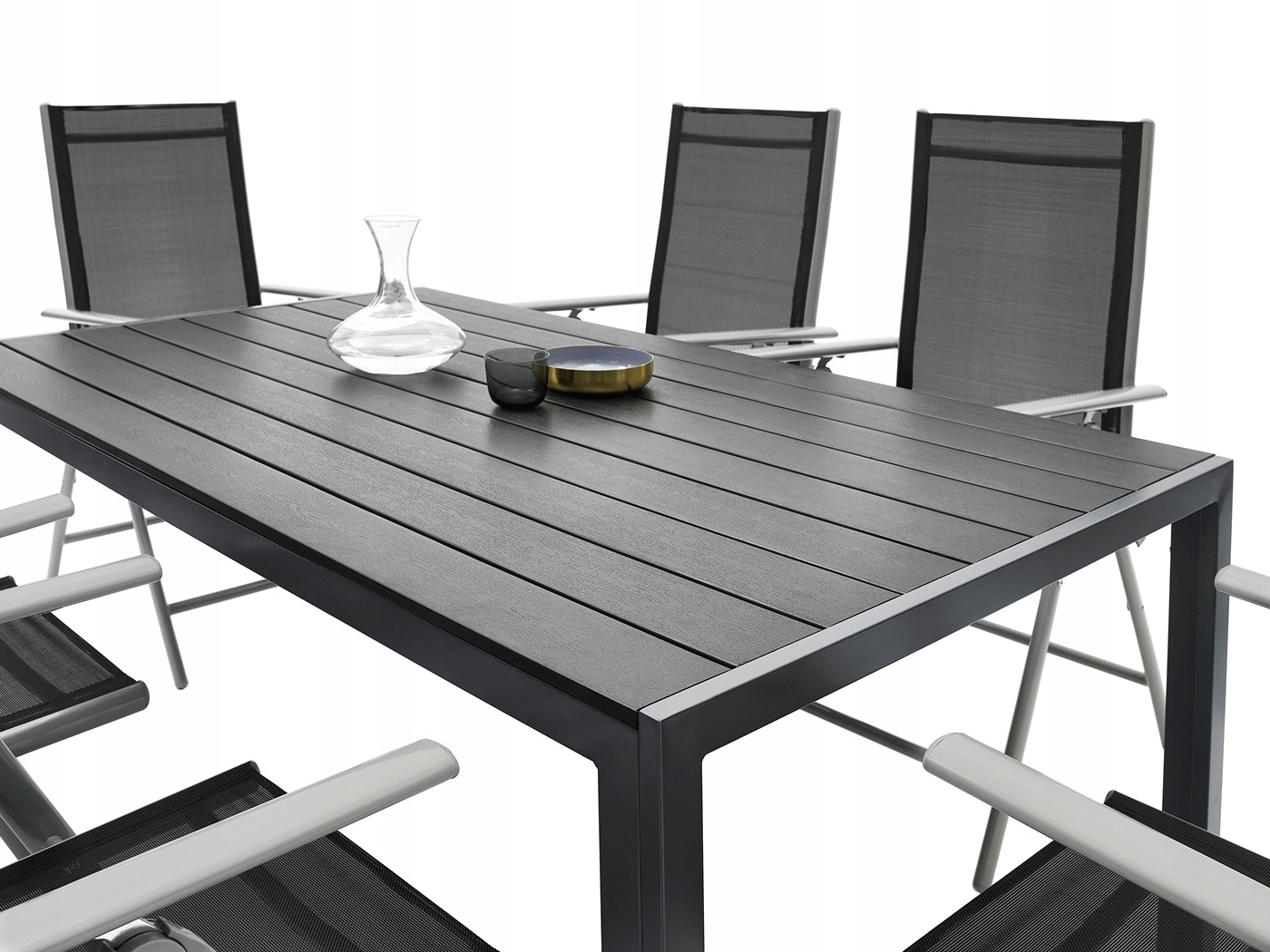 MEBLE OGRODOWE ZESTAW STÓŁ 6+1 NA TARAS BALKON EAN (GTIN) 5907127061424