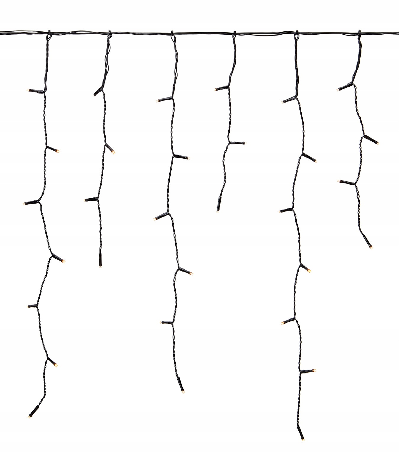 Lampičky Garden 24 Icicle 160L Black 108179 Markslojd