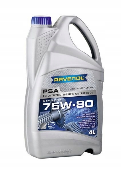 Olej Mtf Psa Ravenol Psa 75W80 4L