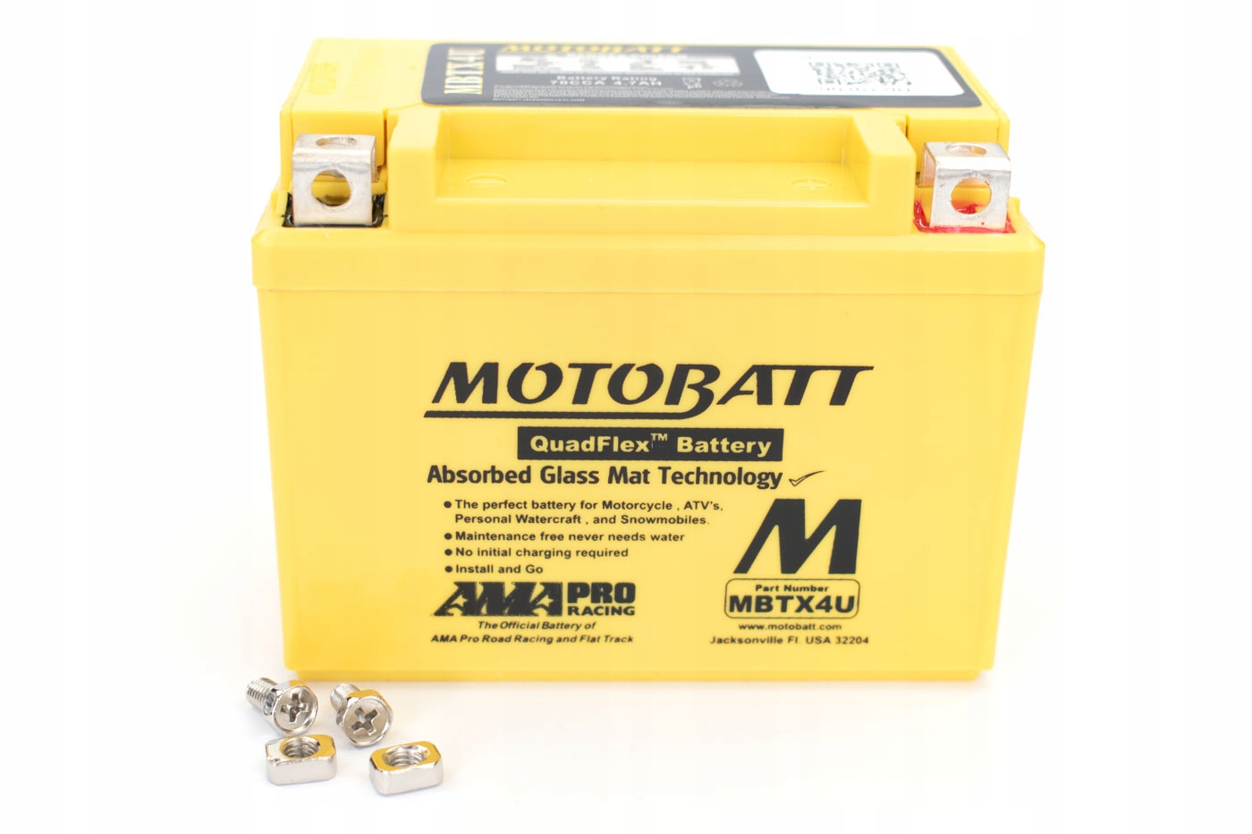 

Akumulator Żelowy MotoBatt MBTX4U