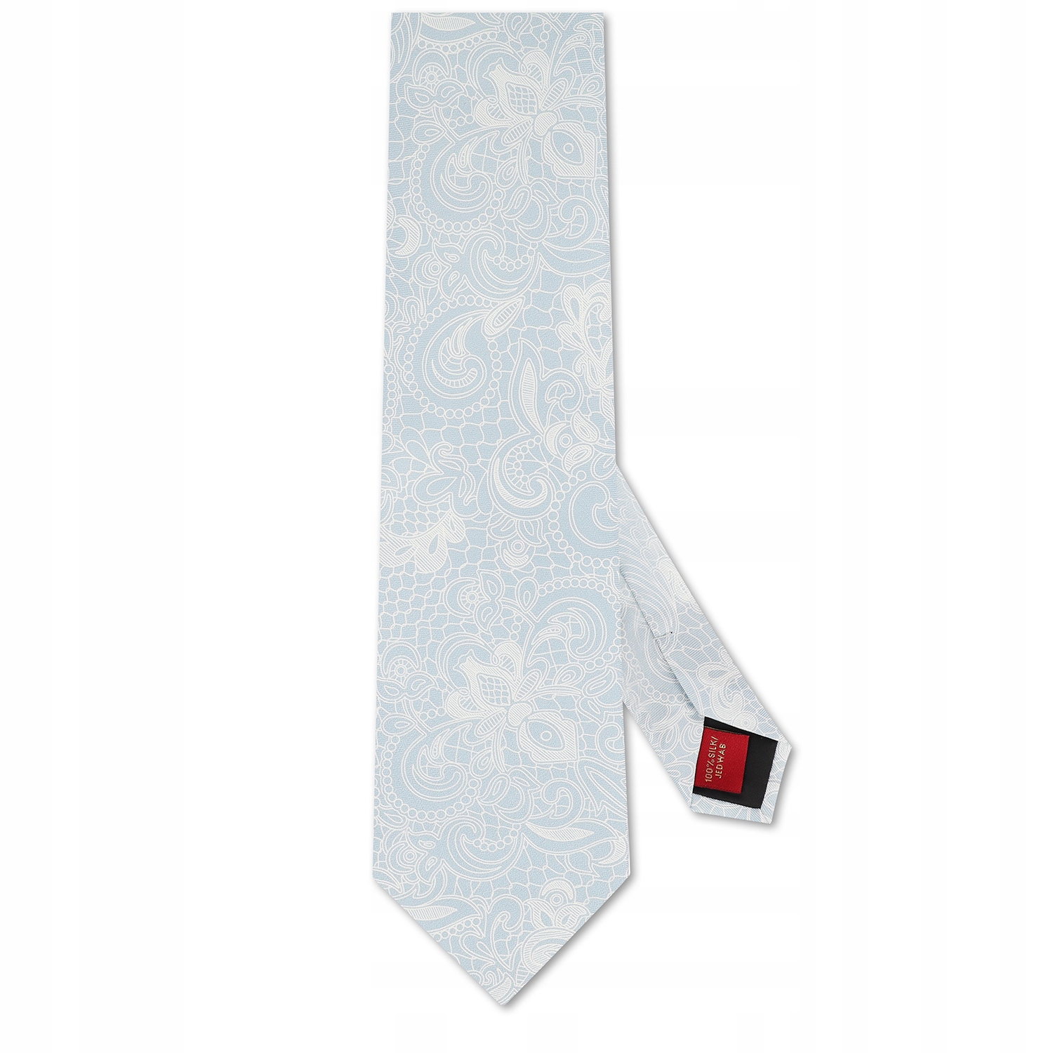 Modrý pánský kravatový folklorní vzor Elegantní krabička Pako Lorente